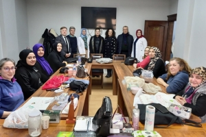 Emel YILMAZ Hocahanım Derneğimizde Çalışmalarını Sürdürüyor.