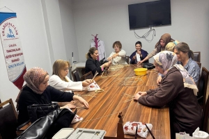  Derneğimizde Halk Eğitim iş birliğiyle başlatılan sepet örme kursu büyük ilgi gördü.