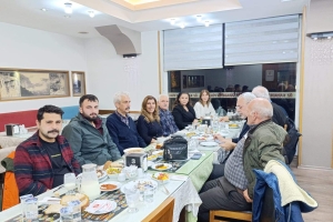 Gazetecileri derneğimiz de ağırladık