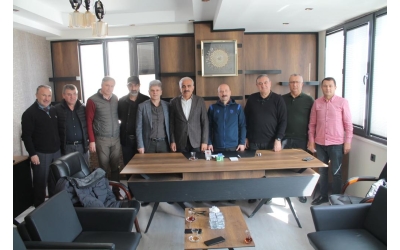 Ziya POLAT' a Destek Ziyaretinde Bulunduk.