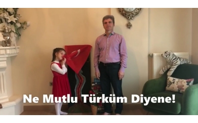 23 Nisan bayramını sosyal medyadan kutladık