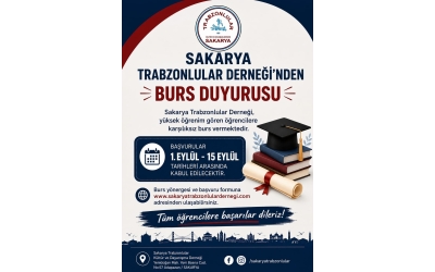 Burs başvuruları başladı