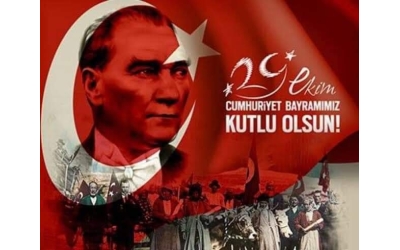 29 Ekim Cumhuriyetimizin 100.Yılı Kutlu Olsun.
