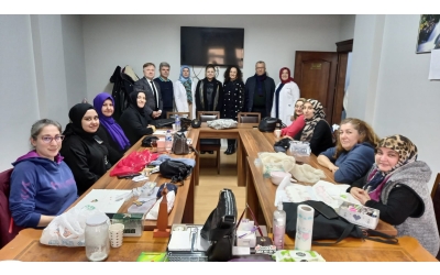 Emel YILMAZ Hocahanım Derneğimizde Çalışmalarını Sürdürüyor.