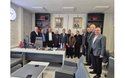 İl Sağlık Müdürümüz Sayın Doç. Dr. Kayhan ÖZDEMİR'i ziyaret ettik.