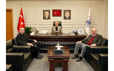 Belediye başkanlarına ziyaret