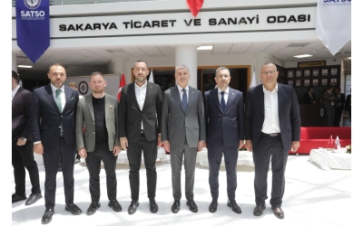 Sakarya Trabzonlular Derneği SATSO Bayramlaşma Programında Katıldı