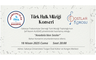 TÜRK HALK MÜZİĞİ KONSERİ
