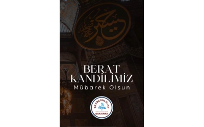 Berat Kandilimiz Mübarek Olsun.