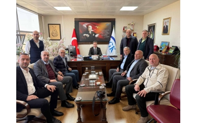 SGK İL MÜDÜRÜ SAYIN ERHAN ÇAVUŞ'U ZİYARET ETTİK.