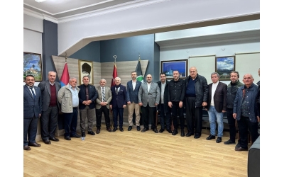 Yeniden Refah Partisi İl yönetiminden Trabzonlular Derneği’ne Ziyaret