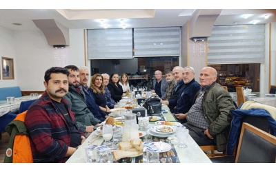 Gazetecileri derneğimiz de ağırladık