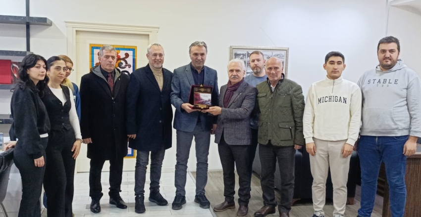 Trabzonlular Derneği’nden Basına Teşekkür Ziyareti