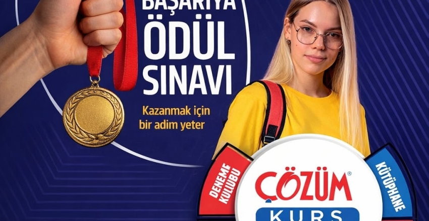 Çözüm Dersahanesinden Başarıya Ödül Sınavı