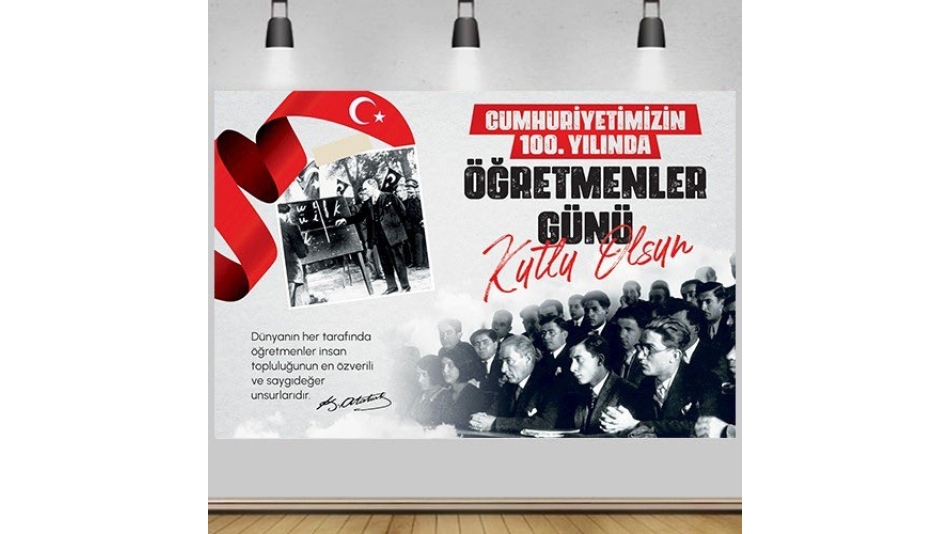 24 Kasım Öğretmenler Günü Kutlu Olsun.