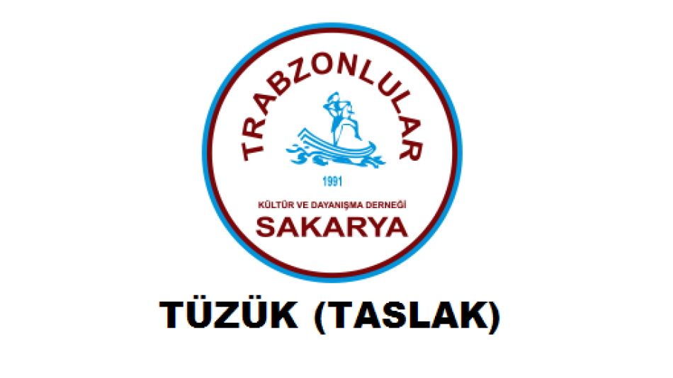 TÜZÜK (TASLAK)