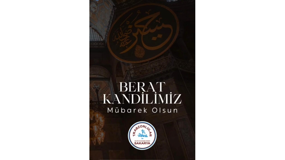 Berat Kandilimiz Mübarek Olsun.