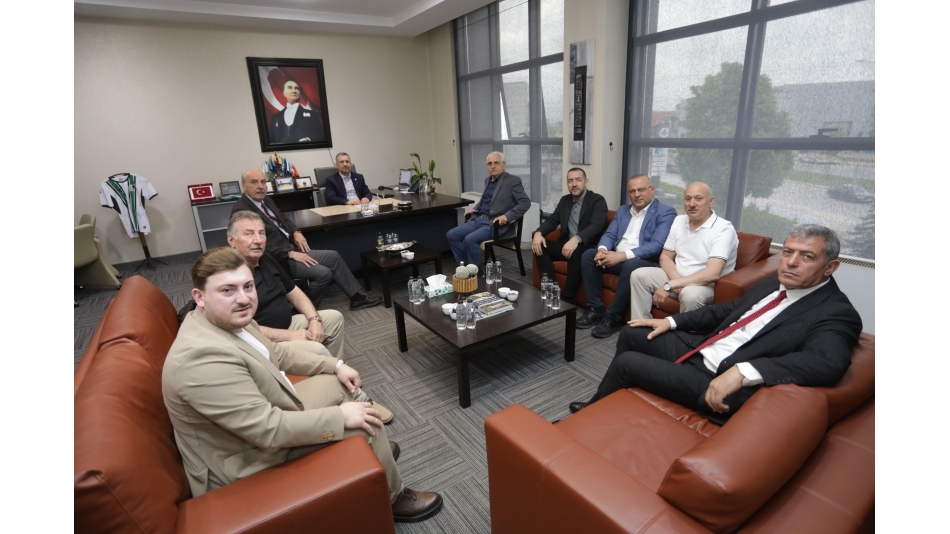 Sakarya Trabzonlular Derneğinden SATSO Meclis Başkanı ve Dernek Üyemiz Erdem ERCAN’a Ziyaret