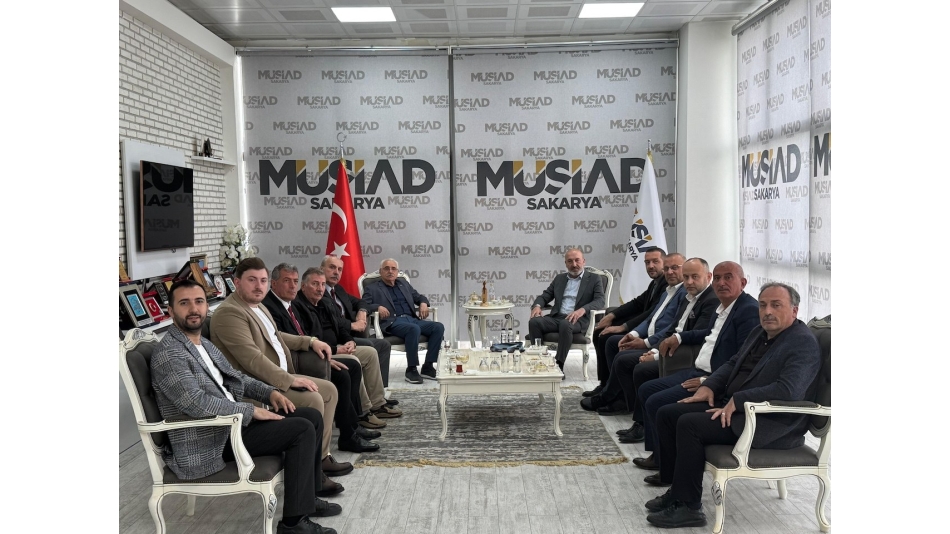 Sakarya Trabzonlular Derneğinden MÜSİAD Yönetim Kurulu Başkanı Ahmet CİHAN’a Ziyaret