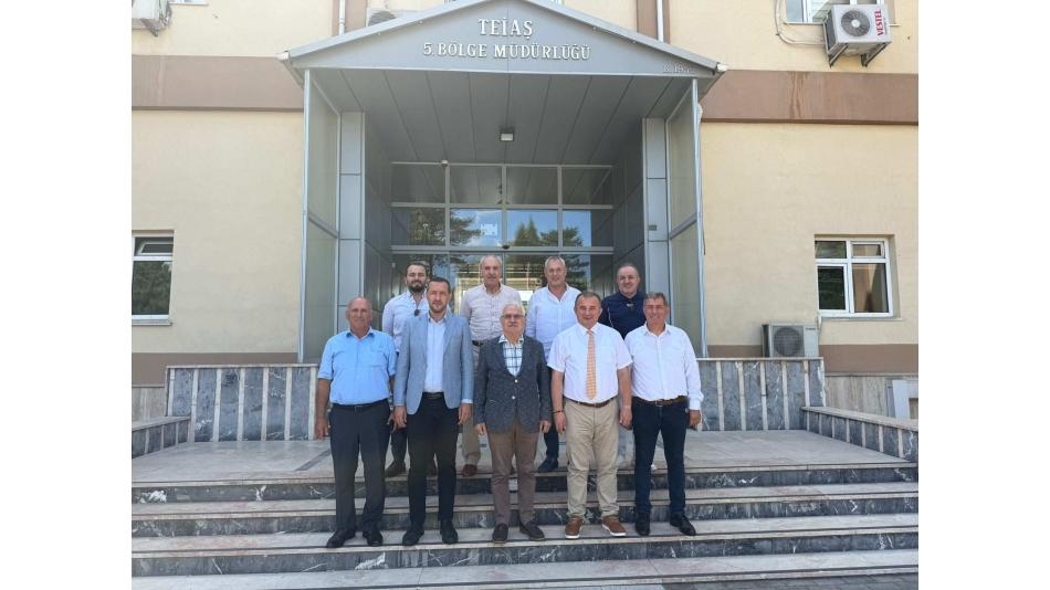 Sakarya Trabzonlular Derneğinden TEİAŞ 5.Bölge Müdürü Yüksel YAVUZ’a Ziyaret